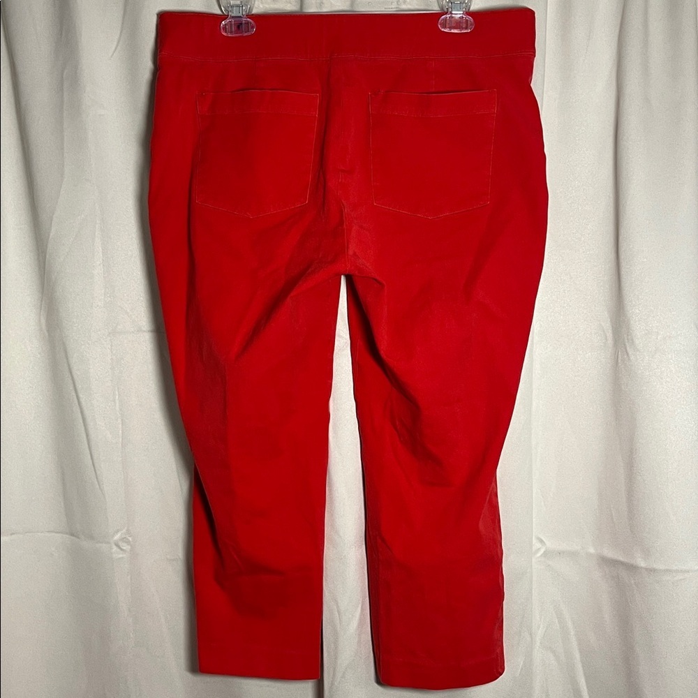 SPANX True Red Capri Pants 1X Petite